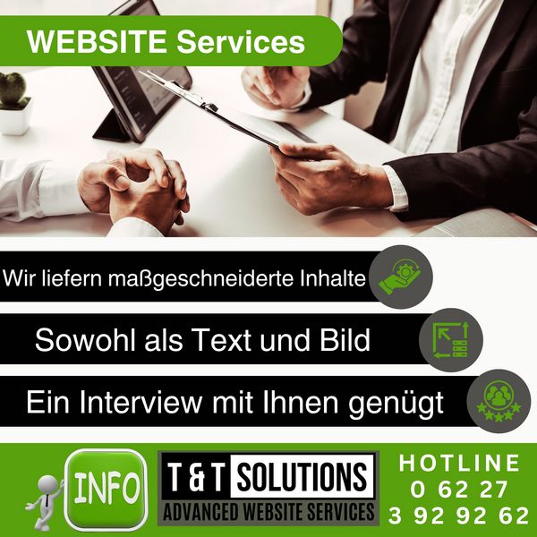 Maßgeschneiderte Inhalte für Ihre Website