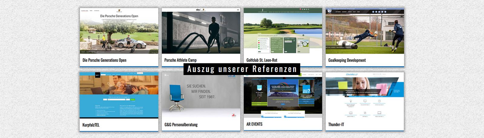 Auszug aus Referenzen