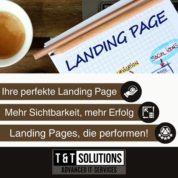 Landing Pages - Ihr Weg zu mehr Reichweite und Erfolg!