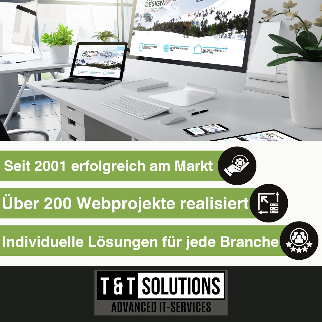 Professionelle Websites für Ihren Erfolg – über 200 erfolgreiche Projekte